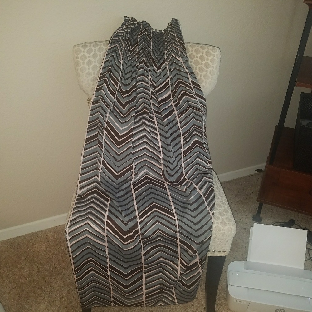 tube top long dress